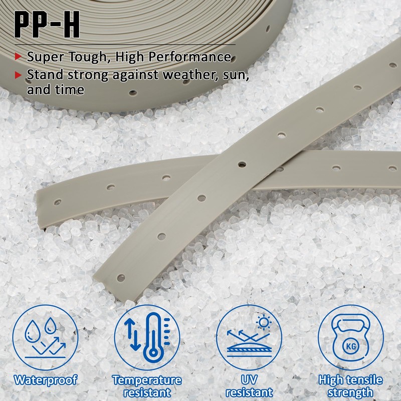 Plastic Hanger Strap 3/4 Inch x 30 FT Reinforced Flexible