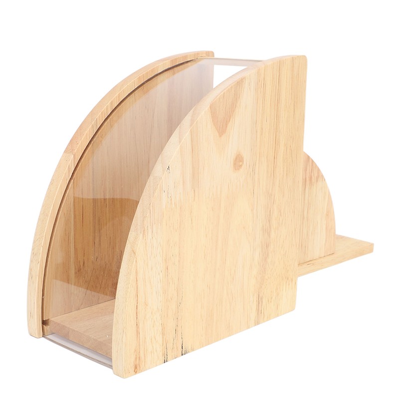 Dustproof Filter Holder Fan Shaped Coffee Filter Storage Holder Solid