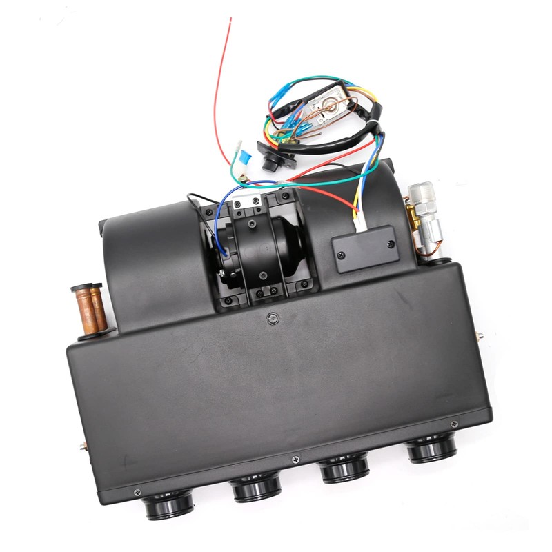 Saihisday A/C Air Conditioning Universal Evaporator Assembly Unit 12V, Under-Dash