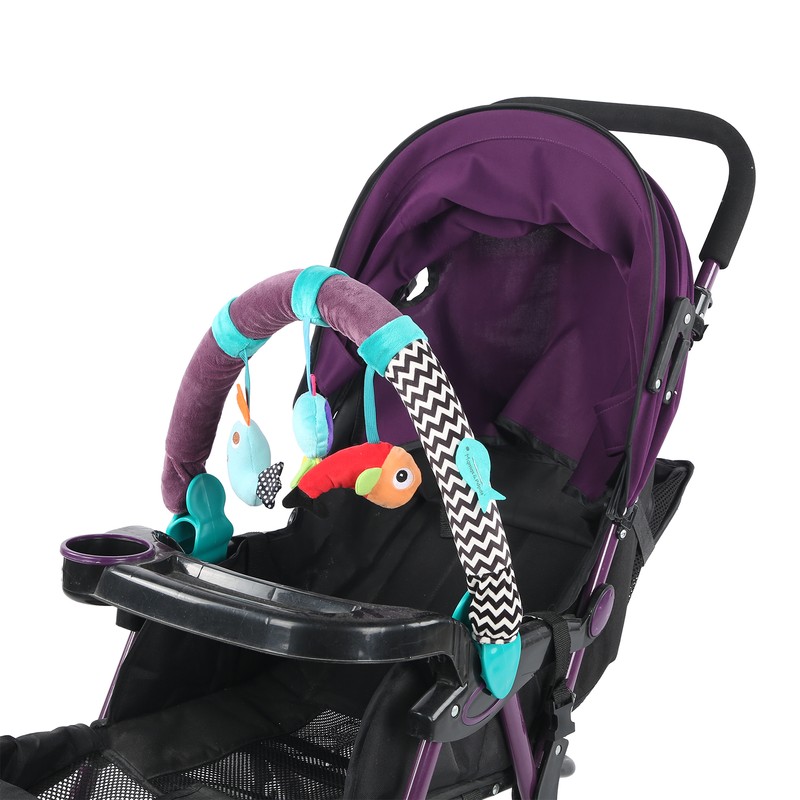 Infant Bed Crib Hanging Rattles Lovely Animal Baby Stroller Hanging
