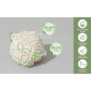 3pcs Tofu Arena Para Gatos 6 Litros Te Verde