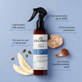 CURLSMITH - Miracle Shield, Protein-Rich Hair Protection Spray for All Curl and Hair Types (8 fl oz)…