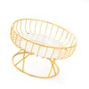 Countertop Fruit Bowl Multi Purpose Large Capacity Metal Wire Basket