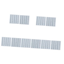Operitacx 5 Sets Epoxidharz-bastelformen Rechteckige Silikon-lesezeichenformen Lesezeichen Leere Formen Für Studenten Bastelwerkzeuge 2 Stück * 5