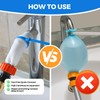 Sink Hose Attachment Hose:Portable Sink Hose Faucet Spraye Dog Shower,Stainless