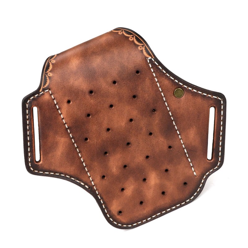 Tourbon - Estuche de cuero para teléfono celular, funda para