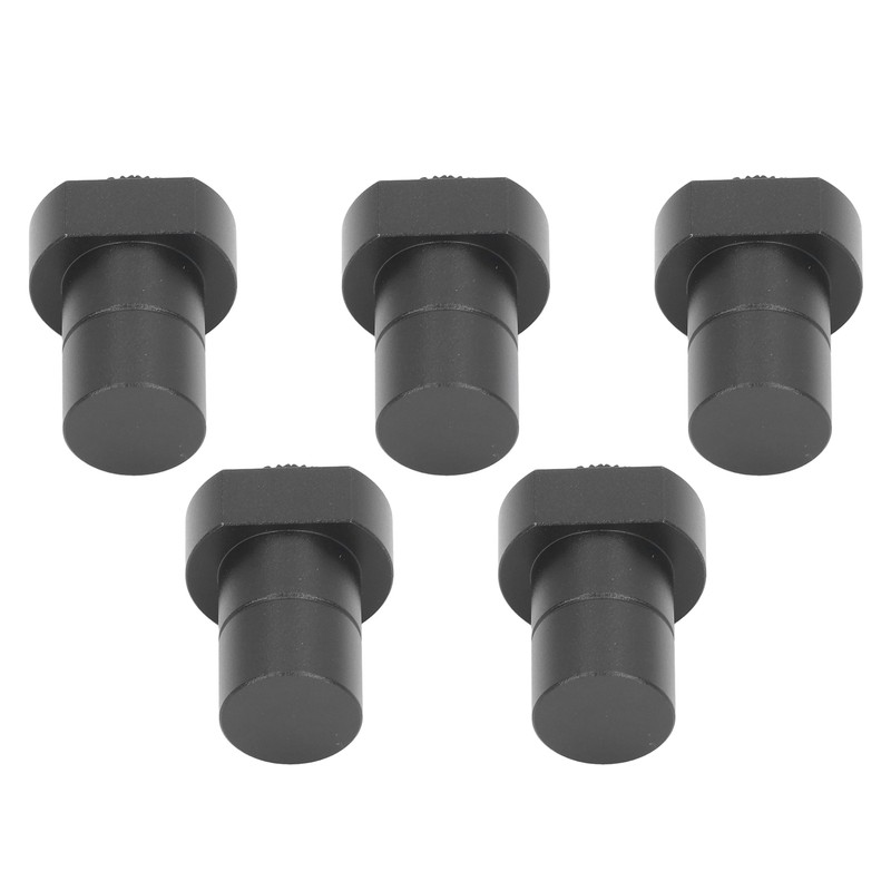 5Pcs Bench Dog 19mm Aluminum Alloy Woodworking Clamp Peg Brake