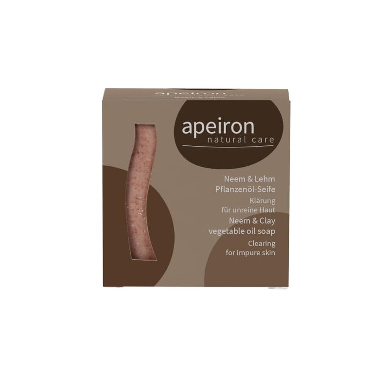 Neem & Clay Natural Soap - Clarifying for Blemished Skin