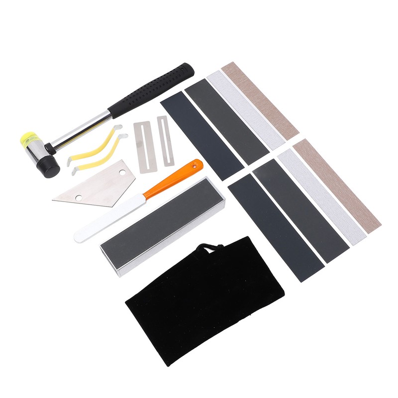 17Pcs Guitar Luthier Tool Set Kit Fret Installation Repair Tools