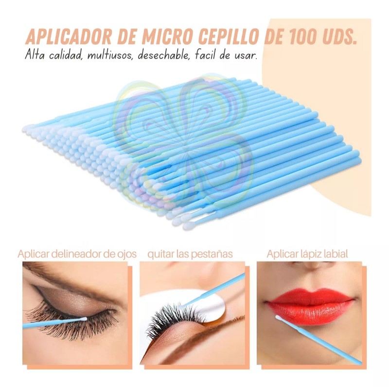 Veraly Cepillo Microbrush Extension Pestañas Mh-100 Regular