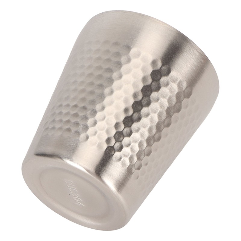2pcs 304 Stainless Steel Pint Cup Hot Cold Drinking Cup