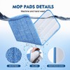 MABUBU 3 Pack Microfiber Mop Pads, Mop Replacement Pads Refills