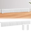 Gandeer 5 Ft Baseboard Heater Cover with Left and Right