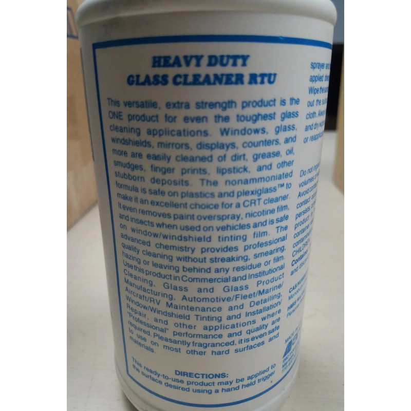 MISTY Heavy Duty Glass Cleaner RTU 1qt