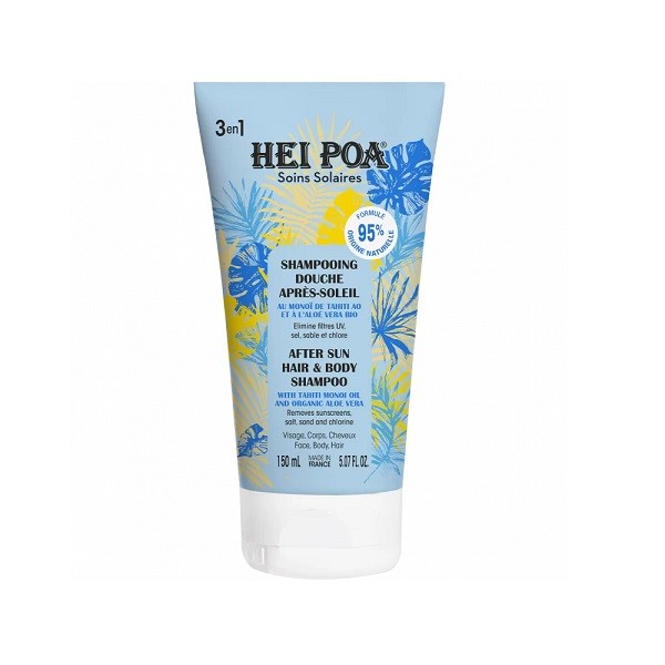Hei Poa Aftrer Sun Hair & Body Shampoo 150ml