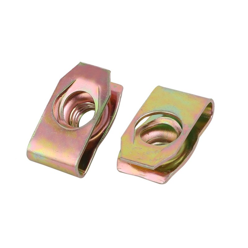 sourcingmap Fit M8 Screw 65Mn Spring Steel Zinc Plated U