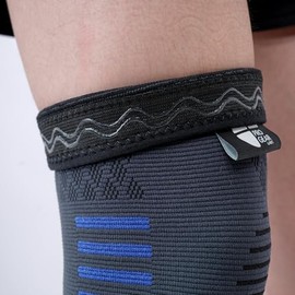 Rodilleras de compresión para hombres y mujeres, paquete de 2 rodilleras negras para correr, artritis, desgarro de menisco, ACL, entrenamiento, apoyo