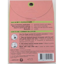 Sephora Powder Puff Triangle Black