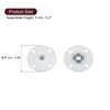 sourcing map 5Pcs Snap Buttons, Metal Invisible Buckle Fasteners Press