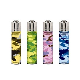 Clipper Lighters Camo Mix (4ct)