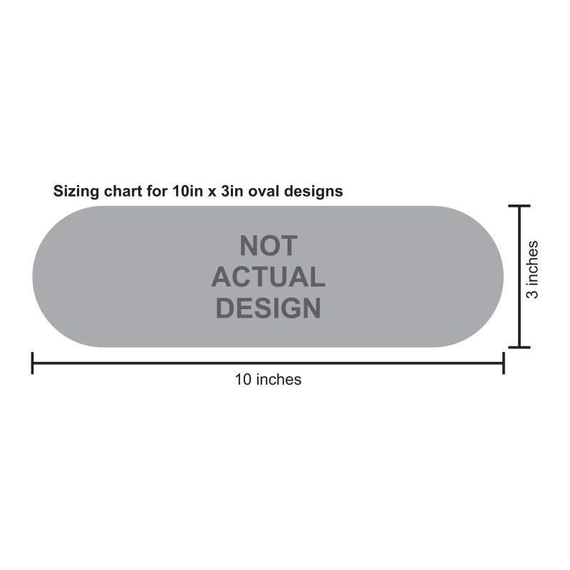 10in x 3in Notice Please Pay First Sticker Car Truck