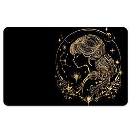 peacoblue Sticker for Bank Cards, Virgo Custom Skin Cover Protection for Credit Debit Cards, 4 Styles, Waterproof, Scratch-Resistant Sticker for EBT Transport Key Card