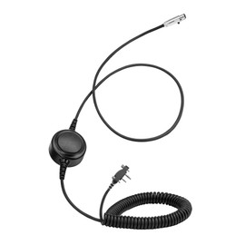 Arrowmax CABLE-AHDH01PTT-I2 Replacement Cable Noise Cancelling Headset for ICOM IC-F1000 IC-F2000 IC-F3000 IC-F4000