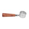 Coffee Bottomless Portafilter Handheld Stainless Steel Bottomless Filter for HouseholdRosewood