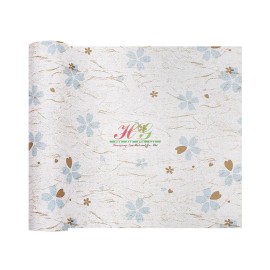 PVC Refrigerator Liner: Durable Washable and Corrosion-Resistant Plastic Shelving Placemat for Kitchen Cabinetcolor: Deep blue, size: 45.7cm x121.9cm