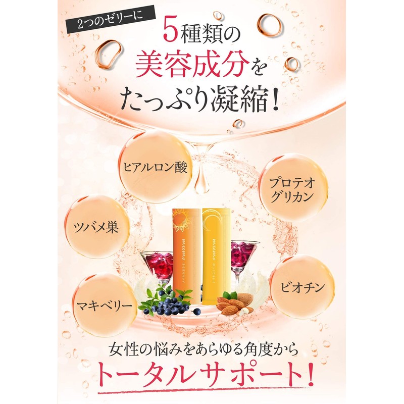 meemo ミーモ ボディケア ゼリー (エクオール + エラスチン + プラセンタ +