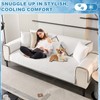 OTOB Cooling Dog Couch Cover Ice Silk Fiber, Washable &