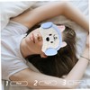 Baluue Cute Cartoon Sleeping Eye Mask for Women Breathable Blindfold