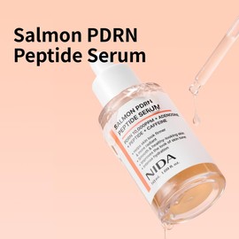 NIDA Salmon PDRN Peptide Serum |Adenosine Caffeine Firm, healthy-looking skin Intense hydration 1.69 fl.oz 50ml / NIDA 연어 PDRN 펩타이드 세럼 | 아데노신 카페인 단단하고 건강해 보이는 피부 강렬한 수분 공급 1.69 fl.oz 50ml