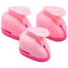 Operitacx 3pcs Craft Paper Punch for Boys and Girls Reusable