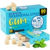 VEX Spearmint Remineralizing Gum - Handmade, Sugar-Free, with Hydroxyapatite, Xylitol,
