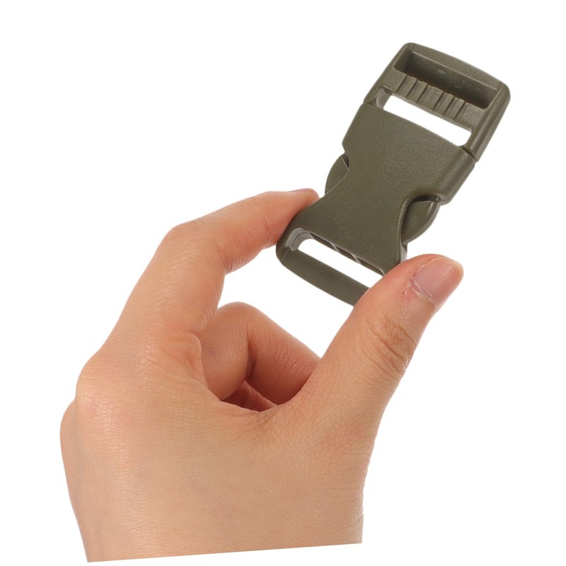 Operitacx Adjustable Backpack Buckles 4pcs Plastic Buckle Clips Quick Slide