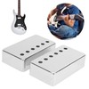 CHICIRIS 2-Piece Electric Guitar Pickup Tray, Pickup Tray LP Humbucker