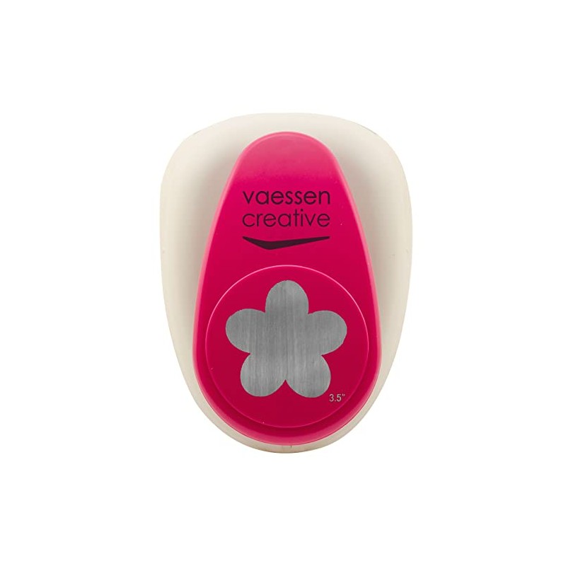 Vaessen Creative Flower Motif Punch, 8 x 8.3 cm, Punch