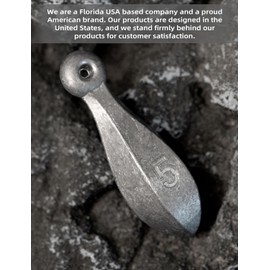 Bank Sinker Fishing Weights Sinkers Saltwater Bullet Lead Weights Sinkers, 3oz,4oz,5oz,12oz,16oz / 10, 25, 50, 100 PCS/Pick The Size and Qty (12 Oz / 10 PCS)