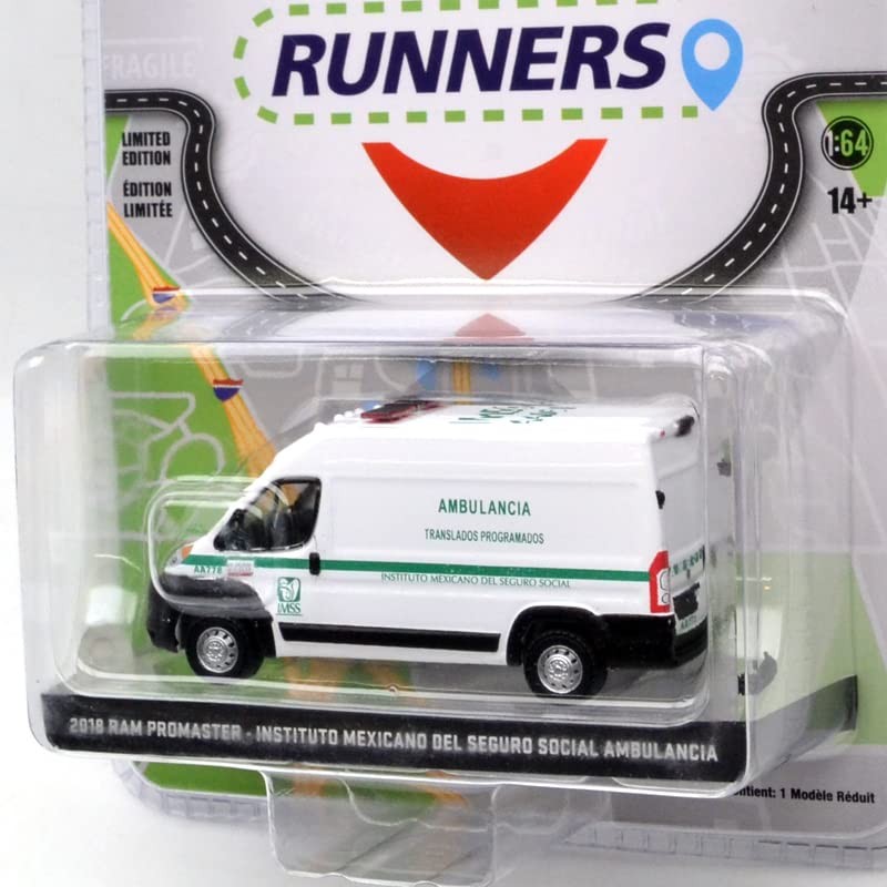 GREENLIGHT Green Light 1:64 Route Runners Series 4 "2018 Ram