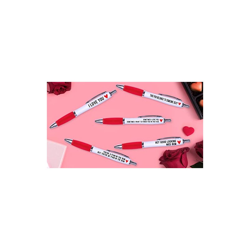 Silly Sentiments Nice Bum Pen Pack - Valentines Gift Pen