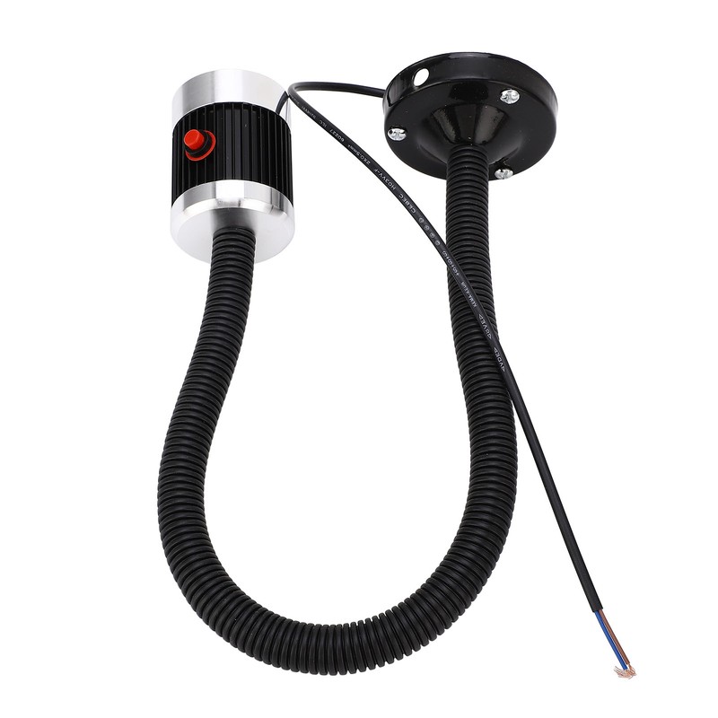Round Magnetic Base Gooseneck Light Industrial LED CNC Machine Tool