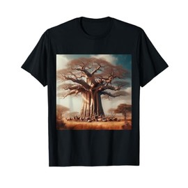 Baobab Tree Africa Madagascar Australia Adansonia T-Shirt