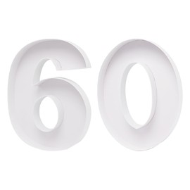 12" Fillable Cardboard Number Shaped Gift Grazing Charcuterie Board Paper Container (60&90)