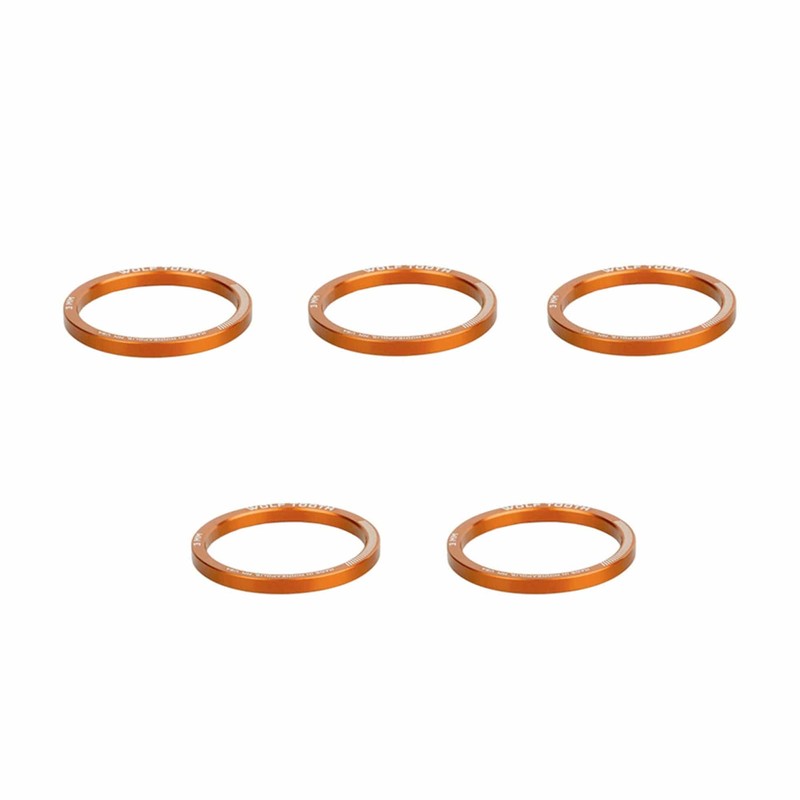 Wolf Tooth Components Precision Headset Spacer - 5-Pack Red, 15mm