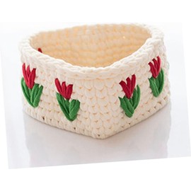 4pcs Acrylic Woven Board Crochet Clear Wallet Woven Tote Bag Handbag Weaving Board Purse Bottom Pad Clear DIY Knitting Crochet Base Bag Shaper Base (Transparent)