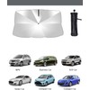 Car Windscreen Sunshade - Foldable Parasol, 360° Rotatable Flexible Rod,
