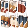 Outus 12 Pcs Boho Car Tissues Cylinder Holder with 3