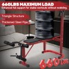 4-In-1 Weight Bench with Squat Rack, 660LBS Workout Bench Press