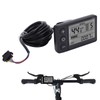 Ebike LCD Display Panel, 24V 36V 48V Electric Bike LCD